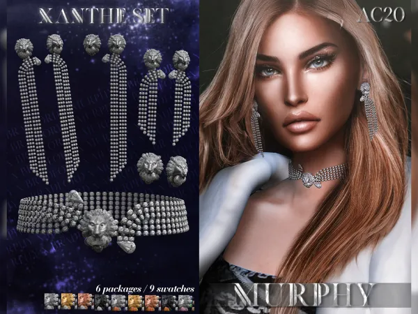 Alpha Xanthe Set - The Sims 4 Custom Content