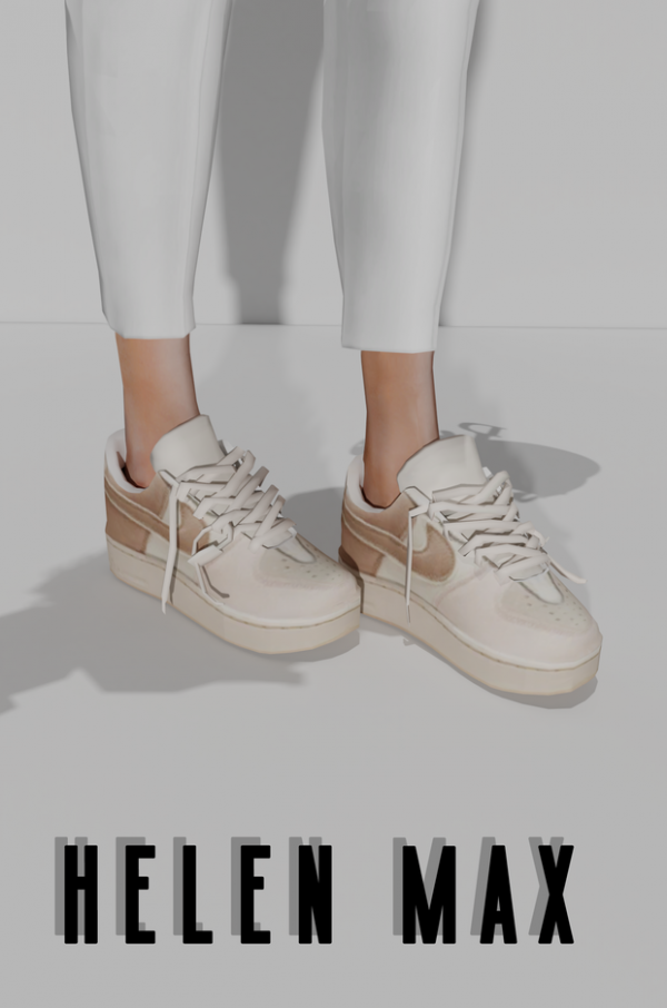 Alpha Beige Nicke by simsfinds - The Sims 4 Custom Content