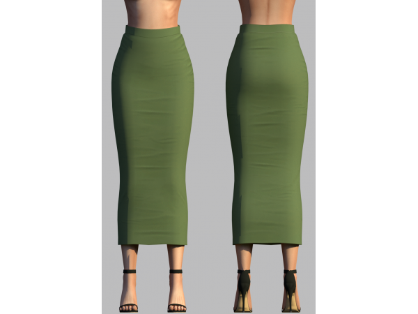 Sims 4 clearance long pencil skirt