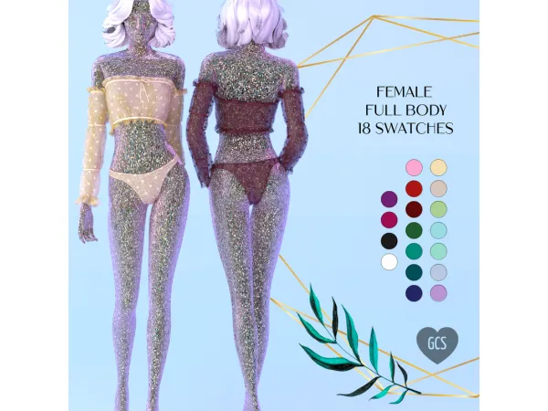 Alpha GCS October's 2020 by goodchillsstudio - The Sims 4 Custom Content