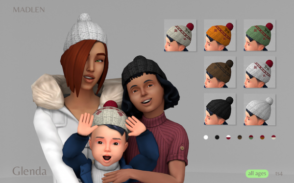 Maxis Match Madlen Glenda Hats by madlensims - The Sims 4 Custom Content