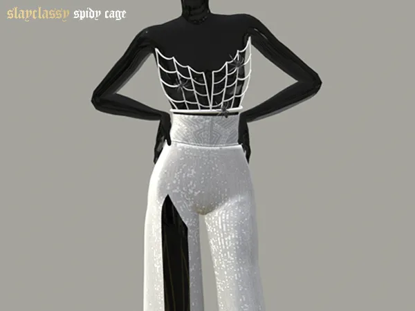 Alpha SC121 Spidy cage by slayclassy - The Sims 4 Custom Content