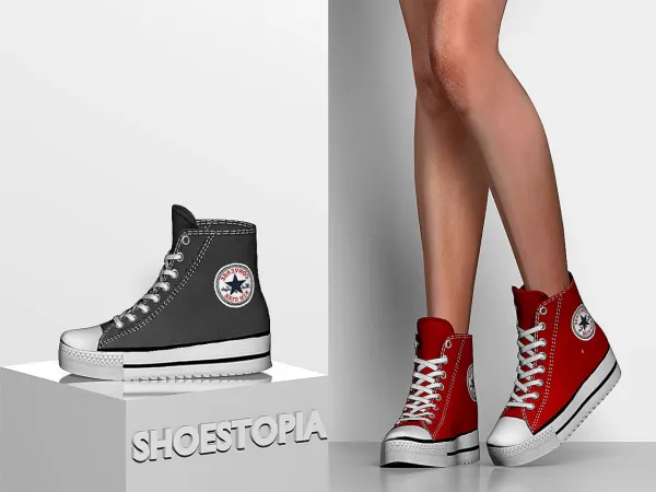 Maxis Match ALL STAR SHOES SHOESTOPIA by shoestopia - The Sims 4 Custom Content