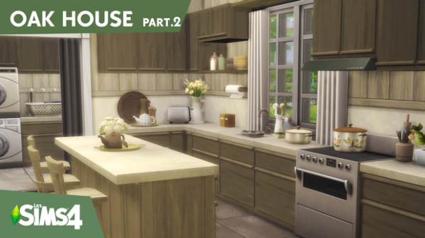 Maxis Match OAK HOUSE part2 by simsfinds - The Sims 4 Custom Content