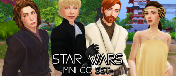 Maxis Match STAR WARS MINI SET by simsfinds - The Sims 4 Custom Content