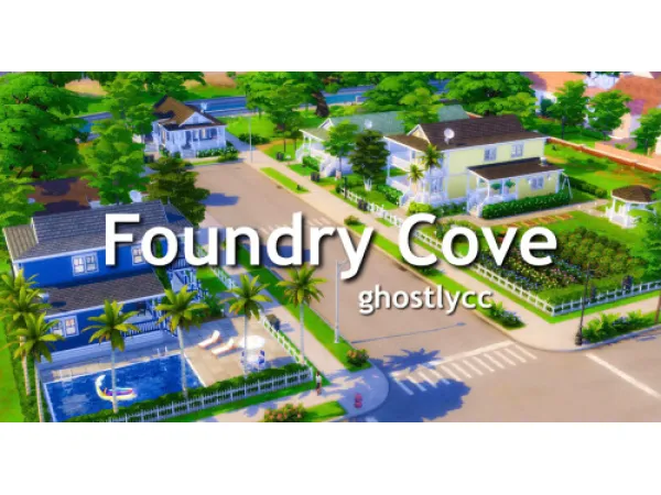 Maxis Match Foundry Cove Willow Creek NO by simsfinds - The Sims 4 Custom Content