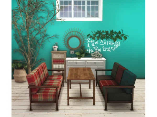 Alpha [ALGU] Euno Sofa - The Sims 4 Custom Content