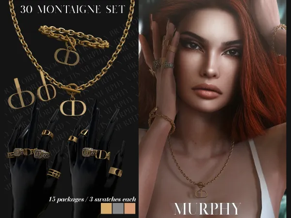 Alpha 30 Montaigne Set by bradford - The Sims 4 Custom Content