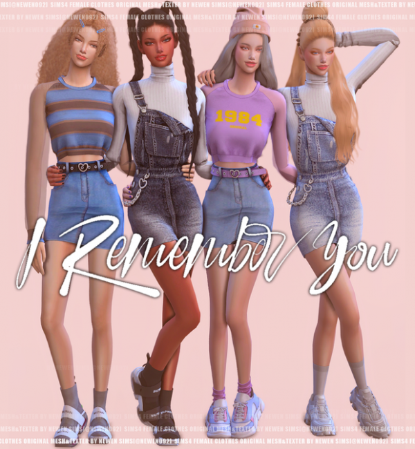Alpha I Remember You [뉴엔] by simsfinds - The Sims 4 Custom Content