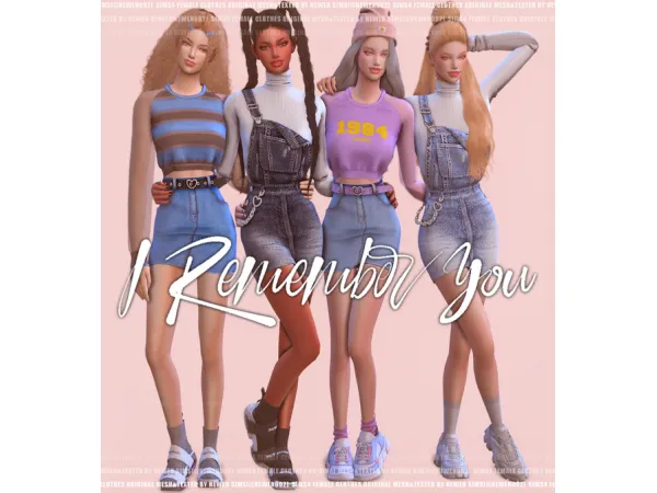 Alpha I Remember You [뉴엔] by new_en092 - The Sims 4 Custom Content