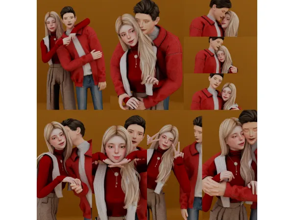 Maxis Match 164) I love you Even if there's a moment when I can't get this message across by simsfinds - The Sims 4 Custom Content