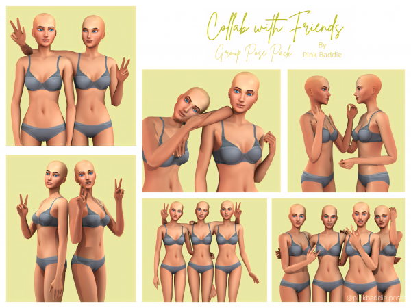 Whit friends - Pose Pack - The Sims 4 Mods - CurseForge