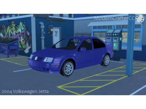 Maxis Match 2004 Volkswagen Jetta by moderncraftercc - The Sims 4 Custom Content