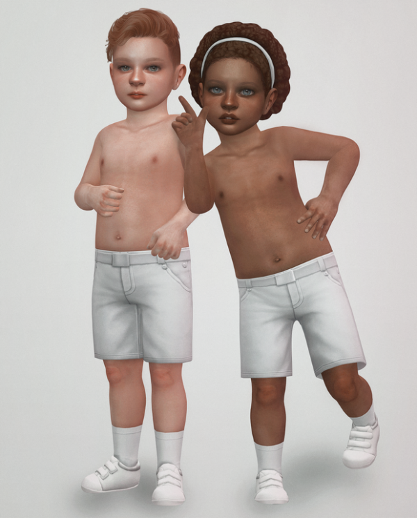 Alpha Antony skin for toddlers by simsfinds - The Sims 4 Custom Content