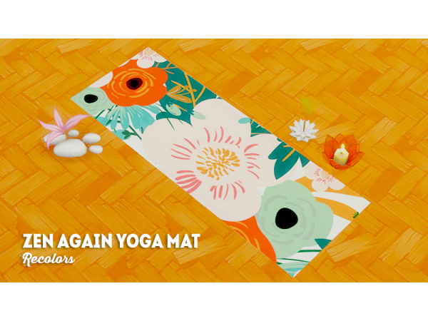 Zen Patterns Yoga Mat