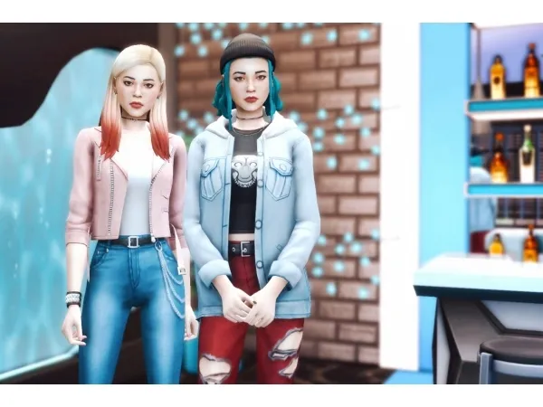 Maxis Match Candy Yuki Behr make over by simsfinds - The Sims 4 Custom Content