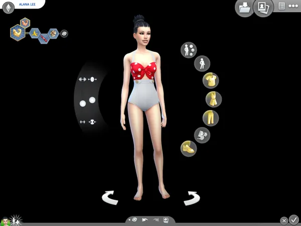 Maxis Match CAS background Black by joliesims - The Sims 4 Custom Content