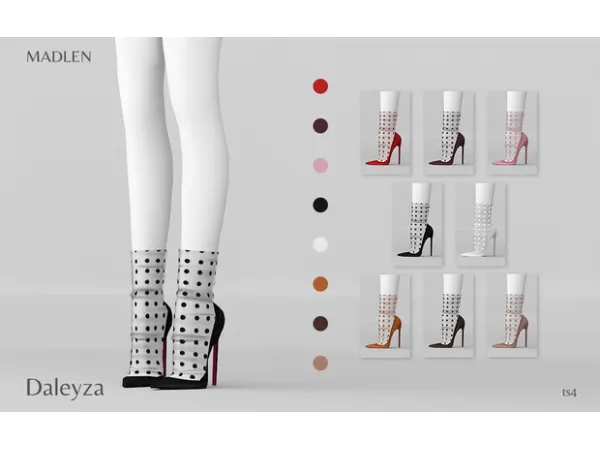 Maxis Match Madlen Daleyza Shoes by madlensims - The Sims 4 Custom Content