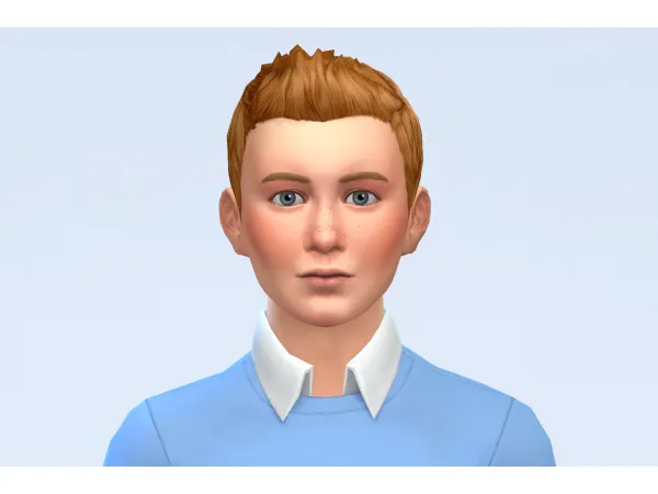 Maxis Match Tintin by yarengunel - The Sims 4 Custom Content