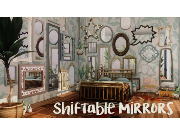 Maxis Match SHIFTABLE MIRRORS Update 2024 07 31 - The Sims 4 Custom Content