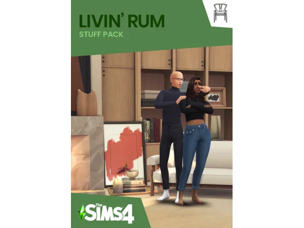 Maxis Match THE LIVIN' RUM LINK ) by simsfinds - The Sims 4 Custom Content
