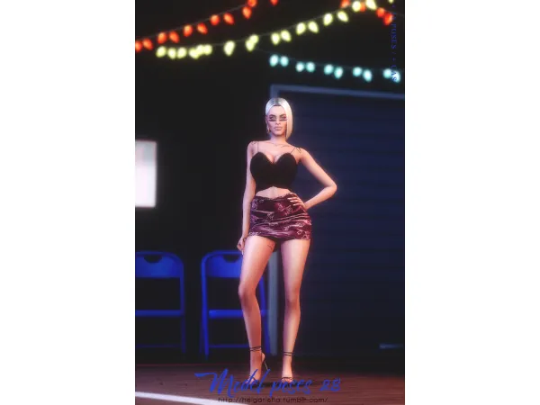 Maxis Match Model poses 28 Pose Pack CAS by helgatisha - The Sims 4 Custom Content