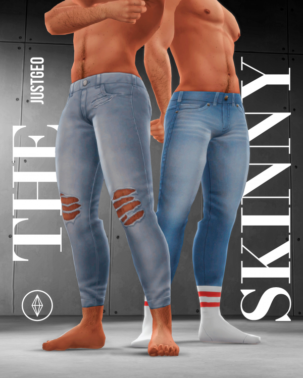 Maxis Match THE SKINNY JEANS by simsfinds - The Sims 4 Custom Content