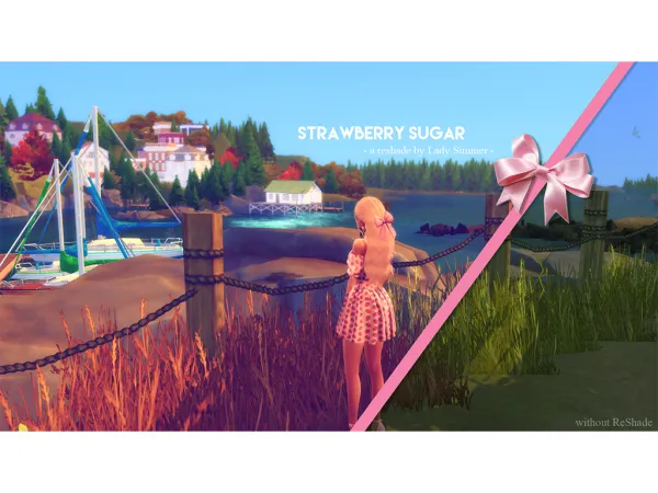 Strawberry Sugar - a reshade preset