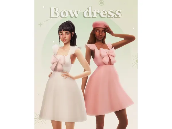 Bow dress by Miiko