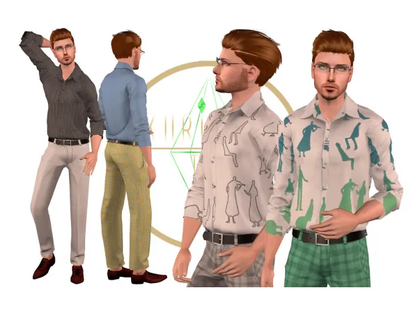 Kurimas 4t2 Marlo Formal Belaloallure by simsfinds - The Sims 2 Custom Content