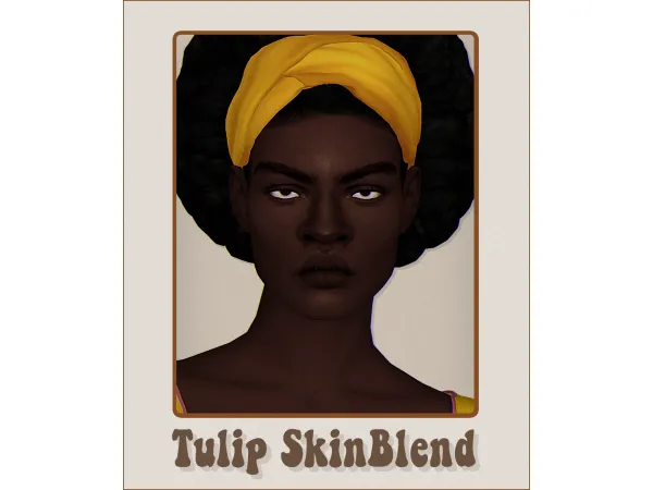 Maxis Match Tulip SkinBlend by simsfinds - The Sims 4 Custom Content