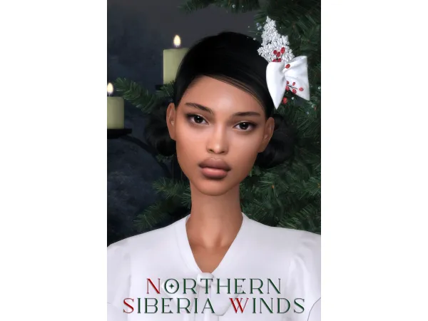 Alpha WINTER TALE NORTHERNSIBERIAWINDS and OBSCURUS COLLABORATION by simsfinds - The Sims 4 Custom Content
