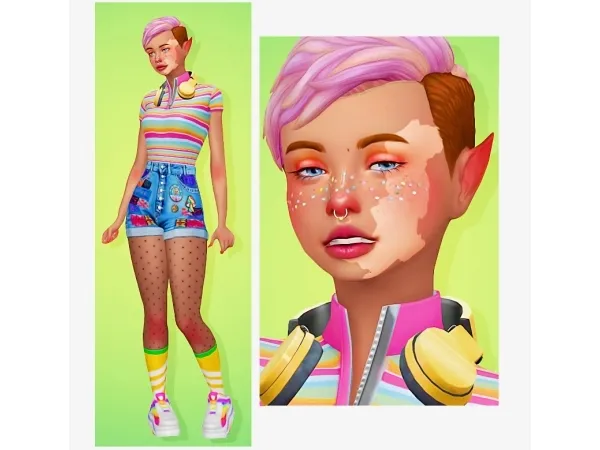 Maxis Match SIM REQUEST 13 Zoey sims by simsfinds - The Sims 4 Custom Content