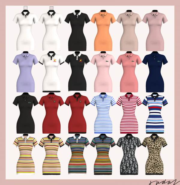 Alpha [sudal] collar dress Wrist brace (Unisex) by simsfinds - The Sims 4 Custom Content