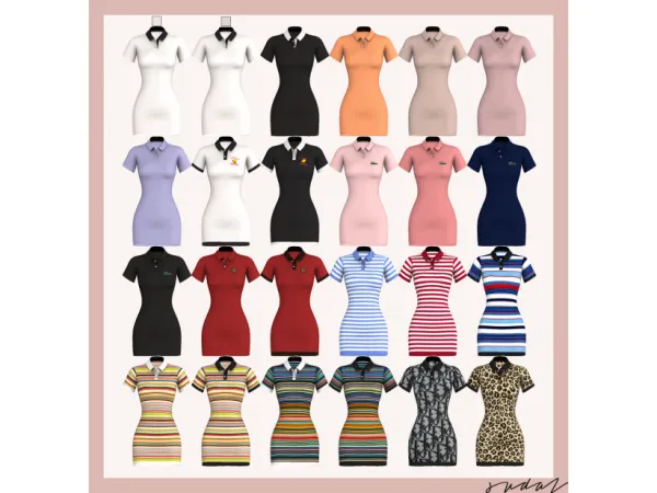 [sudal] collar dress / Wrist brace (Unisex)