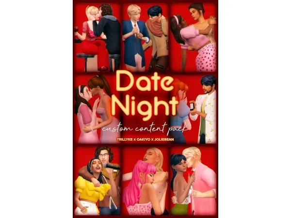 Maxis Match Date Night A Custom Content Collaboration joliebean part - The Sims 4 Custom Content