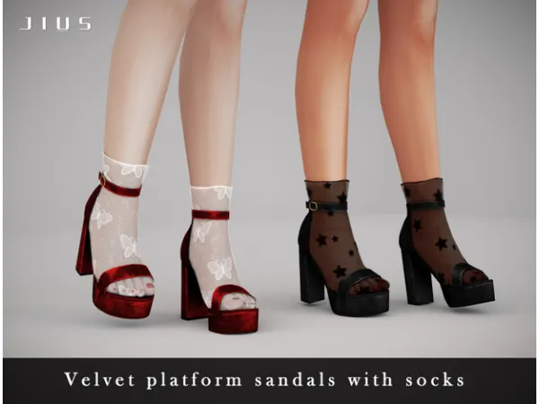 Alpha The Velvet Collection Part I sims by simsfinds - The Sims 4 Custom Content