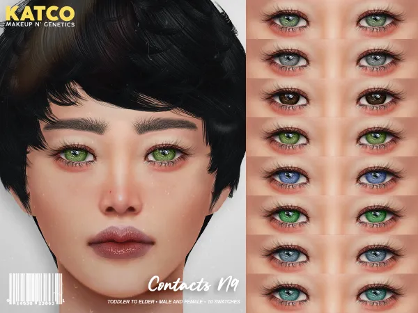 Alpha katco contact n9 by katco - The Sims 4 Custom Content