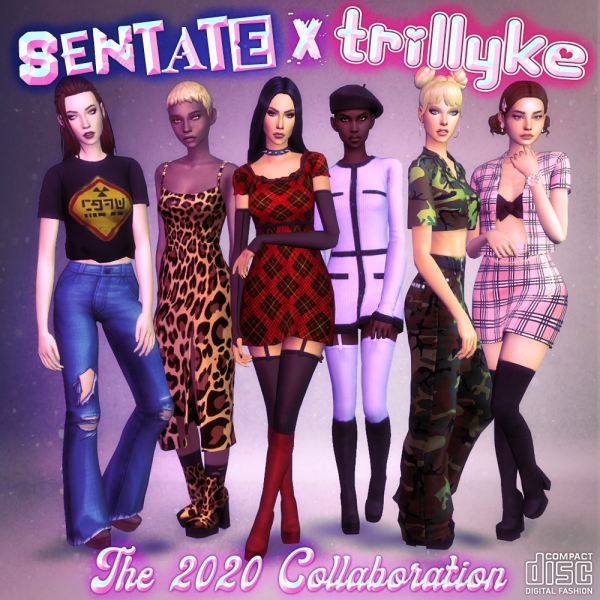 Maxis Match Sentate X Trillyke 2020 by simsfinds - The Sims 4 Custom Content