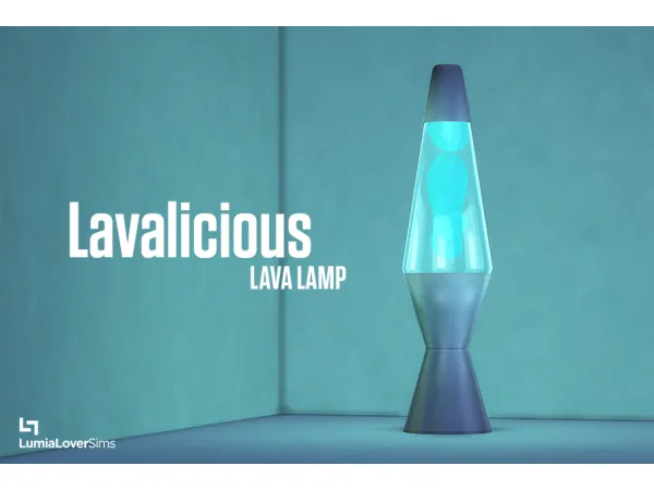 Maxis Match Lumia Lover Sims Lavalicious Lamp by simsfinds - The Sims 4 Custom Content