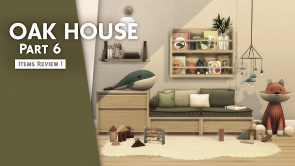 Maxis Match OAK HOUSE part6 download link 22 by simsfinds - The Sims 4 Custom Content