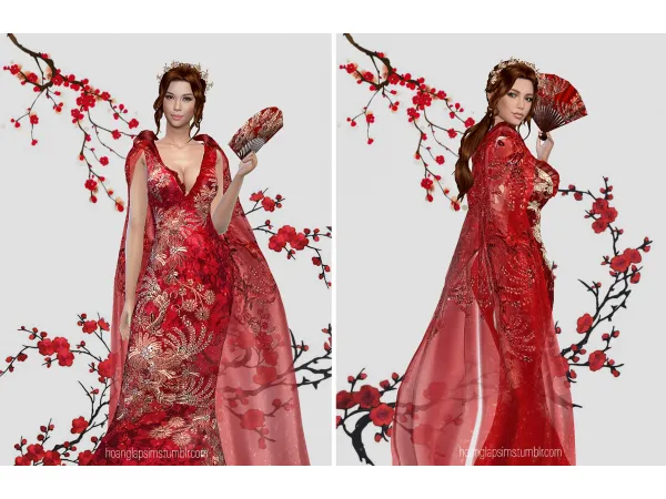 Spring Blossom Dress by hoanglapsims