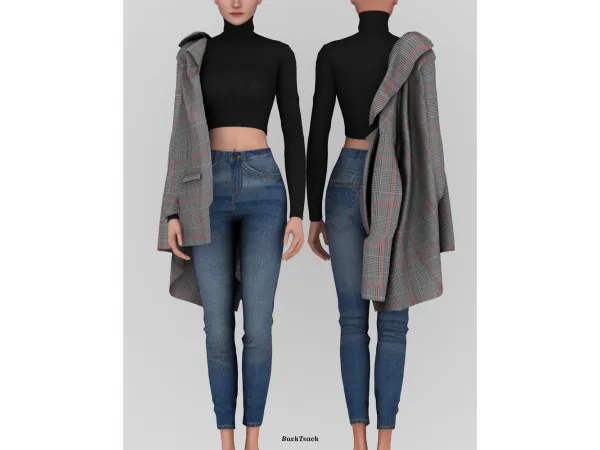 Alpha fine collection part 2 by BackTrack - The Sims 4 Custom Content