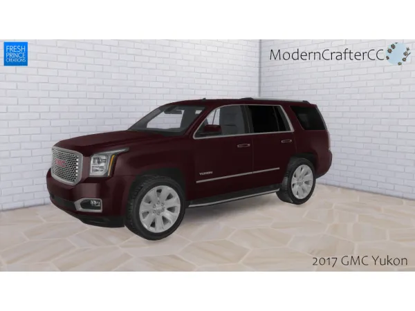 Maxis Match 2017 GMC Yukon by moderncraftercc - The Sims 4 Custom Content