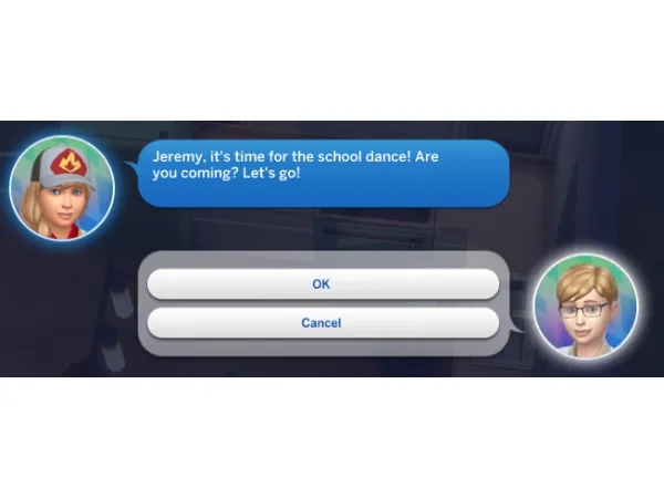 Maxis Match School Milestones Addon by simsfinds - The Sims 4 Custom Content