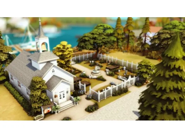 Maxis Match Church [NO ] - The Sims 4 Custom Content