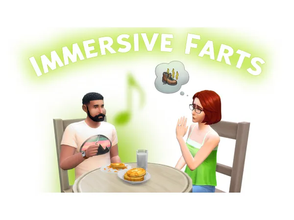 Maxis Match Immersive Farts by simsfinds - The Sims 4 Custom Content