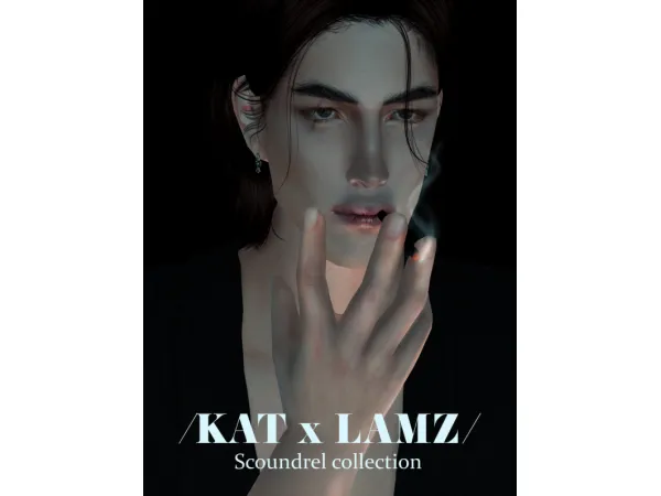 Alpha [KAT x Lamz]Scoundrel collection y by Katrina - The Sims 4 Custom Content