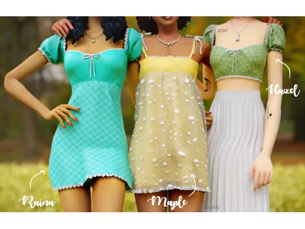 Maxis Match SUNSHINE COLLECTION - The Sims 4 Custom Content