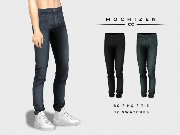 Mochizen CC - Slim Fit Jeans Male